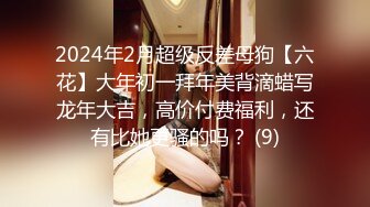 2024年2月超级反差母狗【六花】大年初一拜年美背滴蜡写龙年大吉，高价付费福利，还有比她更骚的吗？ (9)