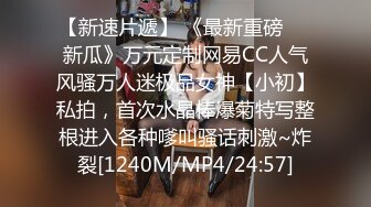 【新速片遞】 《最新重磅㊙️新瓜》万元定制网易CC人气风骚万人迷极品女神【小初】私拍，首次水晶棒爆菊特写整根进入各种嗲叫骚话刺激~炸裂[1240M/MP4/24:57]