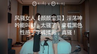 风骚女人【颜颜宝贝】淫荡呻吟能叫射，太骚了，拿着黑色性感丁字裤揉胸，真骚！