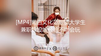 [MP4]嫩白文化范眼镜大学生兼职妹没啥经验不咋会玩