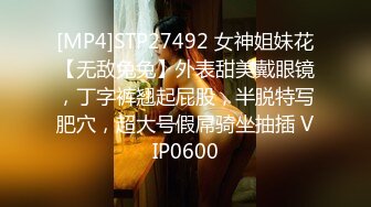 [MP4]STP27492 女神姐妹花【无敌兔兔】外表甜美戴眼镜，丁字裤翘起屁股，半脱特写肥穴，超大号假屌骑坐抽插 VIP0600