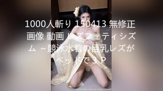 1000人斬り 150413 無修正 画像 動画 レズフェティシズム ～競泳水着の巨乳レズがベッドで３Ｐ