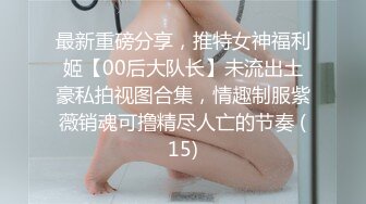 最新重磅分享，推特女神福利姬【00后大队长】未流出土豪私拍视图合集，情趣制服紫薇销魂可撸精尽人亡的节奏 (15)