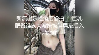 新流出乐橙酒店偷拍♥️巨乳肥臀维族大波妹被胖男友后入啪啪啪