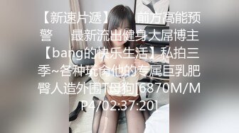 【新速片遞】 ☀️前方高能预警☀️最新流出健身大屌博主【bang的快乐生活】私拍三季~各种玩肏他的专属巨乳肥臀人造外围T母狗[6870M/MP4/02:37:20]