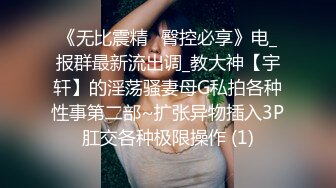 《无比震精✅臀控必享》电_报群最新流出调_教大神【宇轩】的淫荡骚妻母G私拍各种性事第二部~扩张异物插入3P肛交各种极限操作 (1)