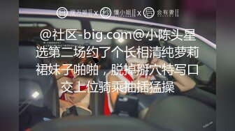 @社区-big.com@小陈头星选第二场约了个长相清纯萝莉裙妹子啪啪，脱掉掰穴特写口交上位骑乘抽插猛操