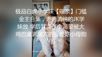 极品白虎小学妹【瑶奈】门槛 金主合集，表面清纯的JK学妹放 学后其实是个渴望被大鸡巴灌满骚穴的反差婊小母狗 (1)